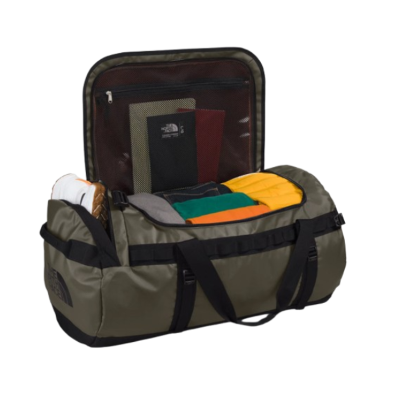 The North Face Base Camp Duffel Large in New Taupe Green / TNF Black-1