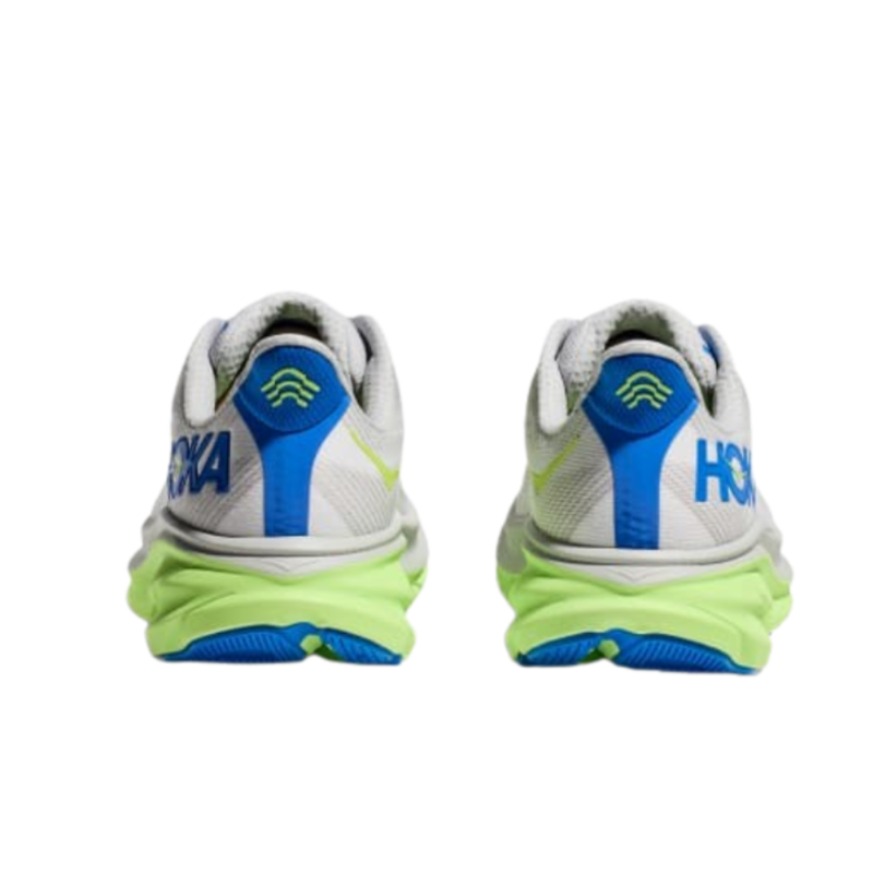 Hoka Mens Clifton 9 In Stardust / Electric Cobalt-2