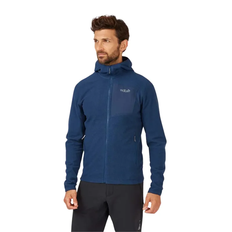 Rab Mens Tecton Hoody in Deep Ink