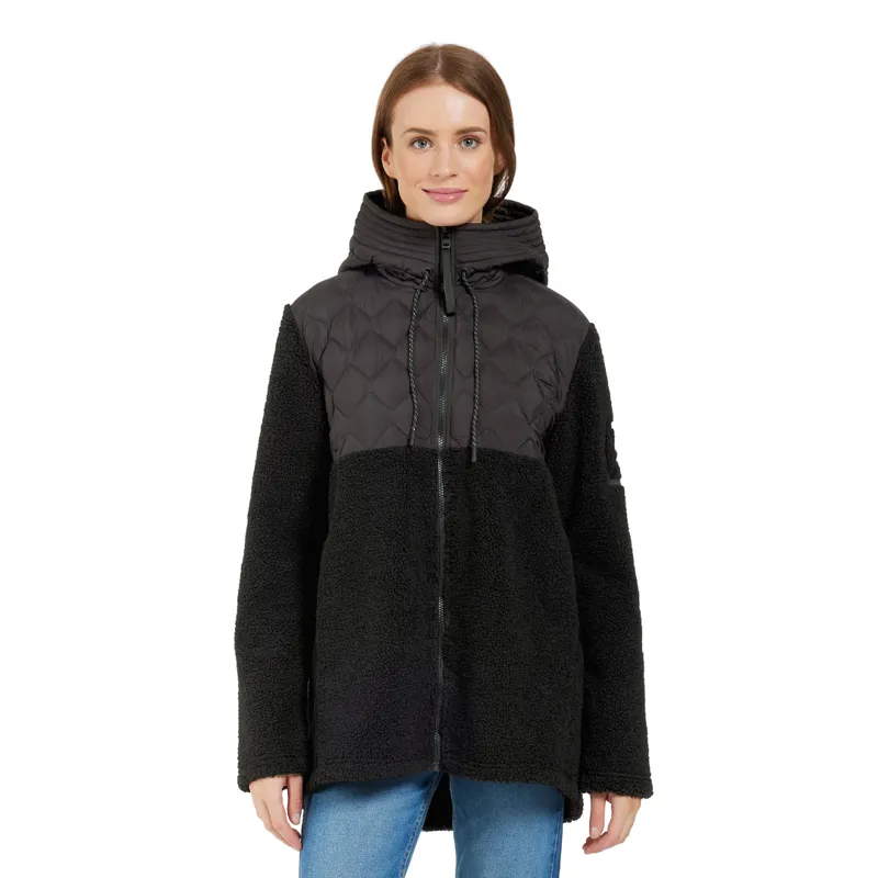 Didriksons Womens Bibi Full Zip in Black