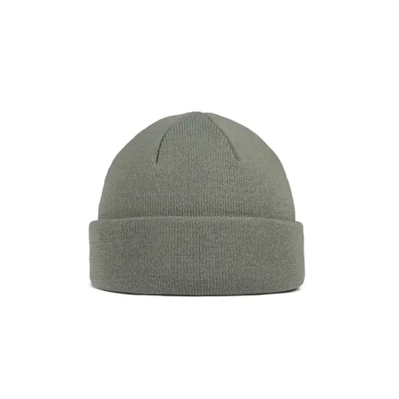 Buff Knitted Lilon Fisherman Beanie in Opaline