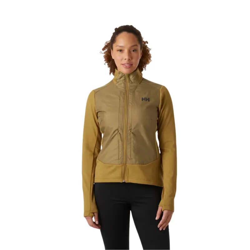 Helly Hansen Womens Versalite Hybrid Fleece Jacket in Lynx