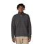 Patagonia Men's Better Sweater 1/4 Zip in Island Escape / Forge Grey