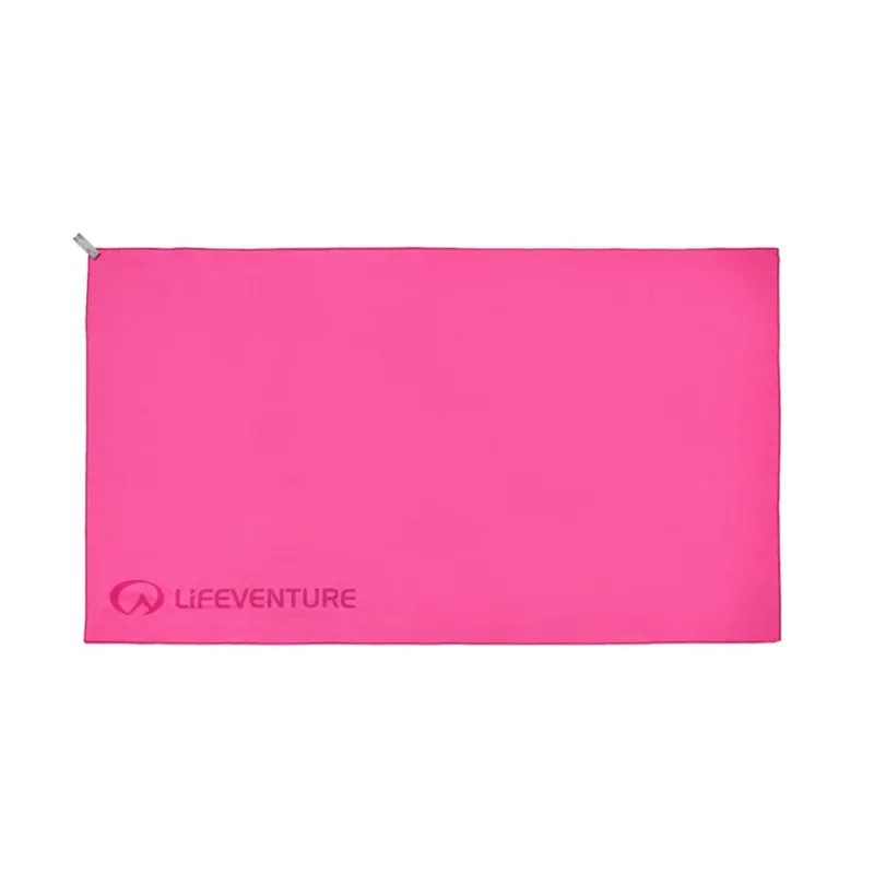 Lifeventure SoftFibre Advance Trek Towel in Pink Giant
