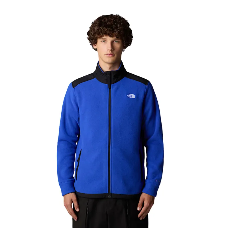 The North Face Mens Alpine Polartec 200 Full Zip Jacket in TNF Blue / TNF Black