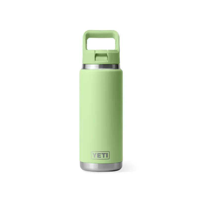 Yeti Rambler V2 26oz Straw Bottle in Key Lime