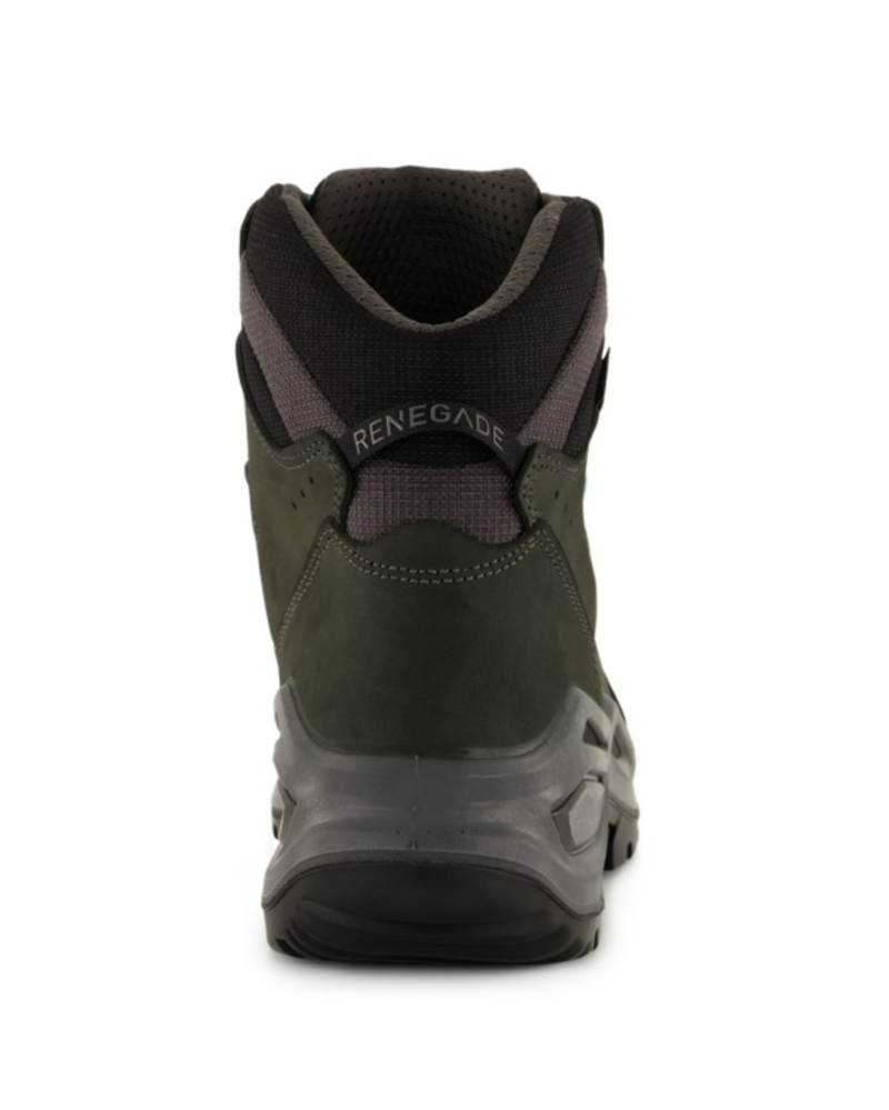 Lowa Womens Renegade Evo GTX Mid Wide Fit in Asphalt / Turquoise-3