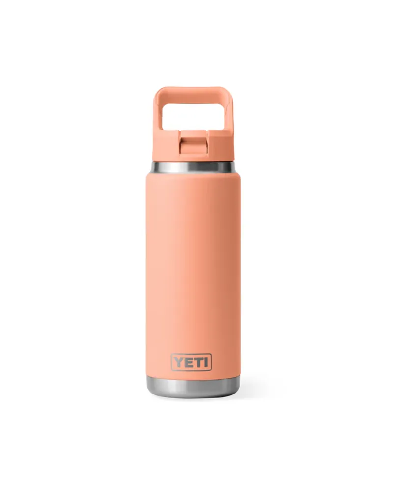 Yeti Rambler Bottle Chug 26oz in Peach