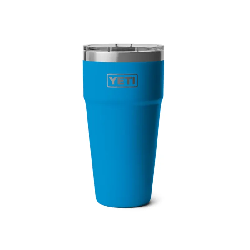 Yeti Rambler Stackable Cup 30oz in Big Wave Blue