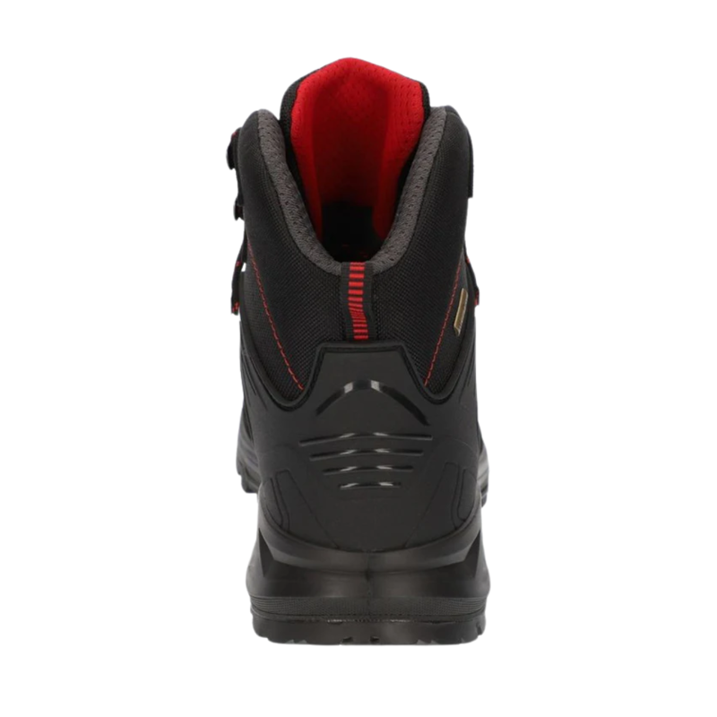 Hi-Tec Mens Clamber WP in Charcoal / Red-2