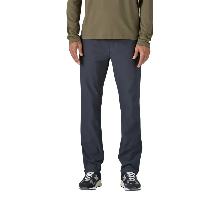 Patagonia Mens Transit Traveler 5 Pocket Pants Regular Length in Smolder Blue