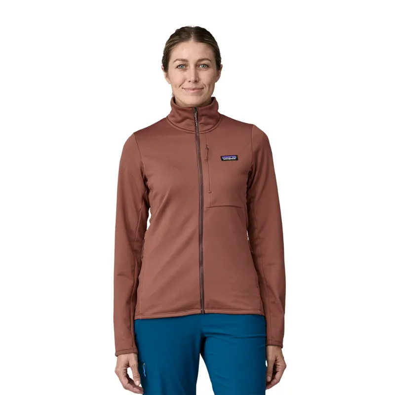 Patagonia Womens R1 Thermal Jacket in Dulse Mauve