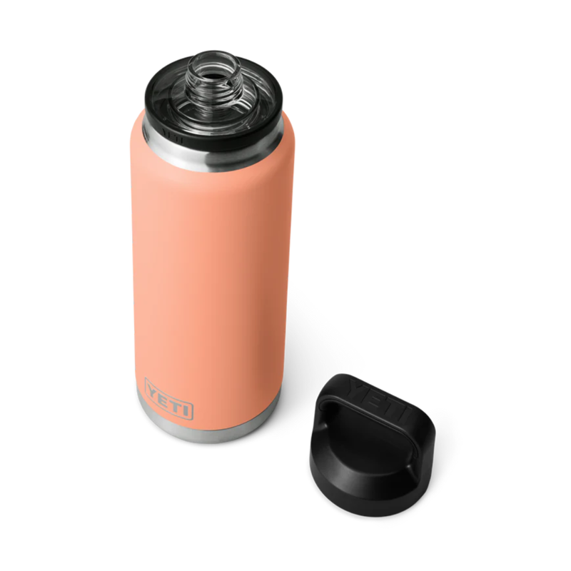 Yeti Rambler Bottle Chug 36oz in Peach-1