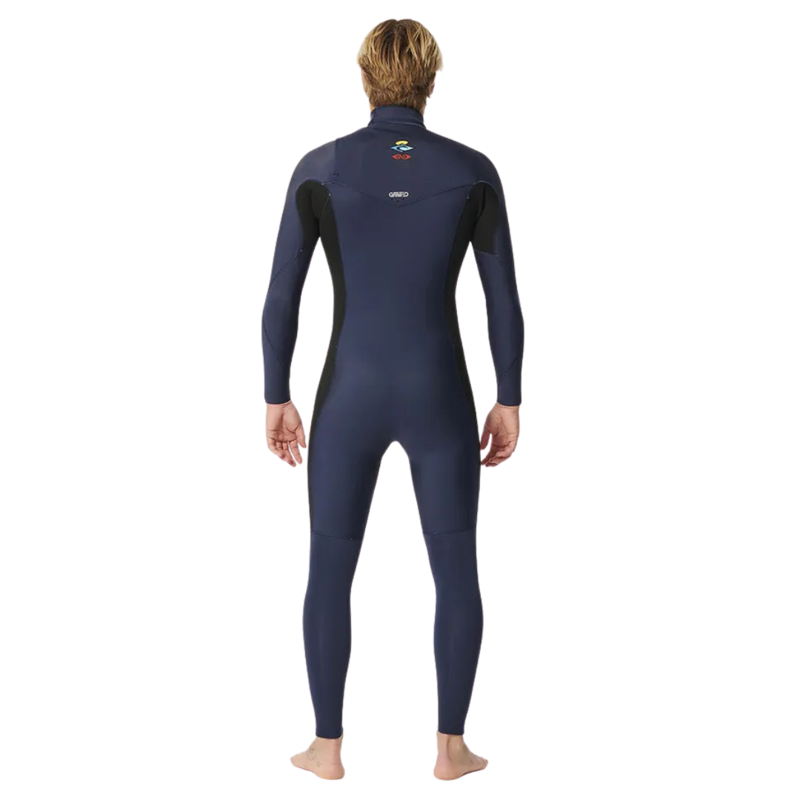 Rip Curl Dawn Patrol Chest Zip 4/3GB Steamer in Dark Navy-1