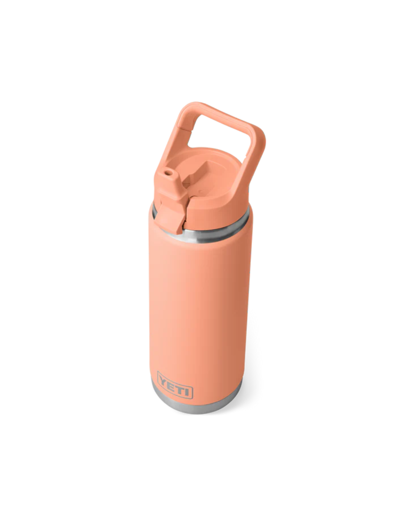 Yeti Rambler Bottle Chug 26oz in Peach-1