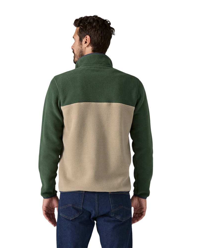 Patagonia Mens Lightweight Synch Snap-T Pullover in Seabird Grey-1