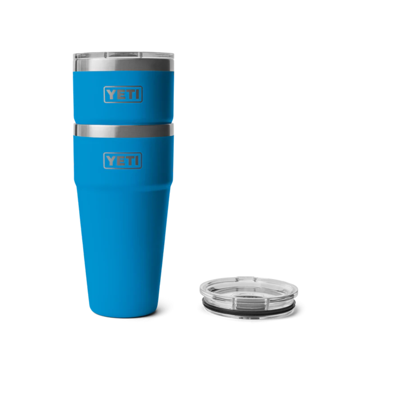 Yeti Rambler Stackable Cup 30oz in Big Wave Blue-1