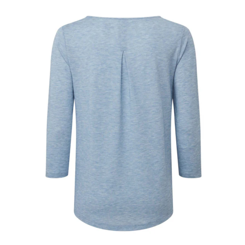 Sherpa Adventure Gear Women's Asha 3/4 Top in Tilicho Blue-1