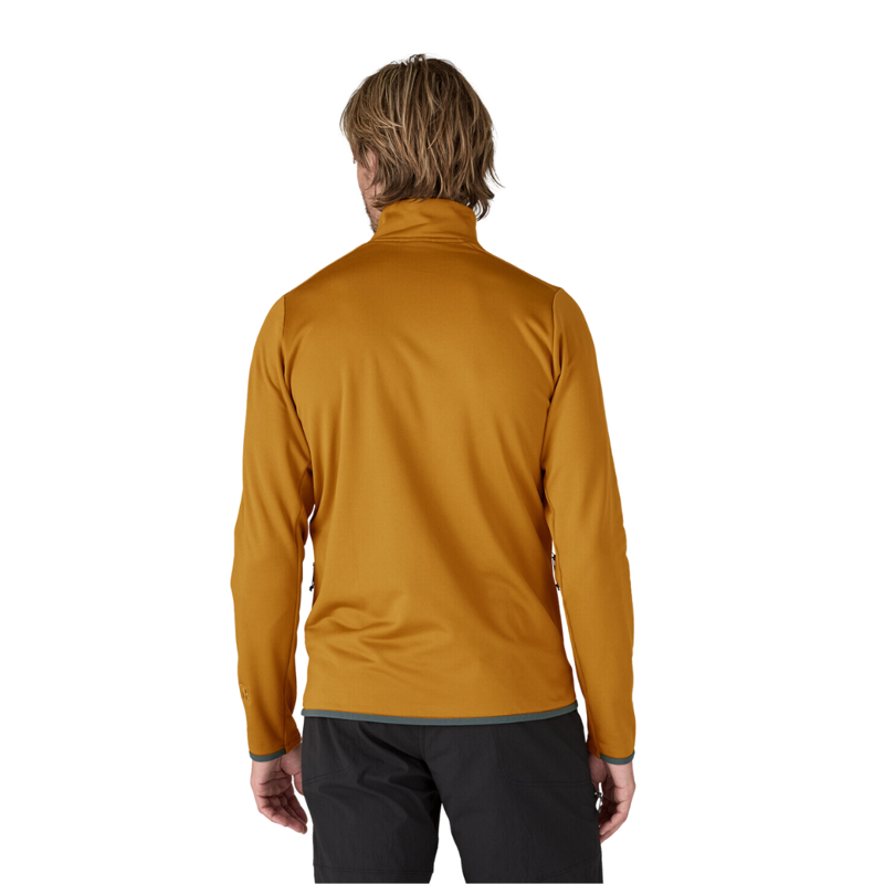 Patagonia Mens R1 Thermal Jacket in Raptor Brown-1