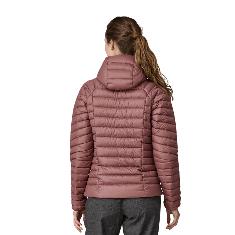 Patagonia Women's Down Sweater Hoody in Dulse Mauve-1