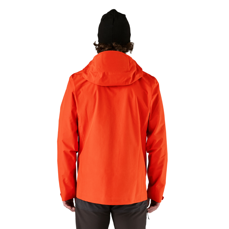 Patagonia Mens Triolet Jacket in Pollinator Orange-1