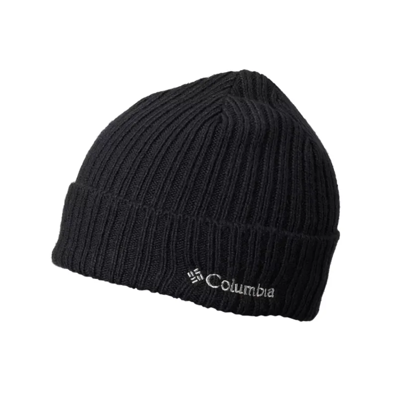 Columbia Watch Cap in Black / Black
