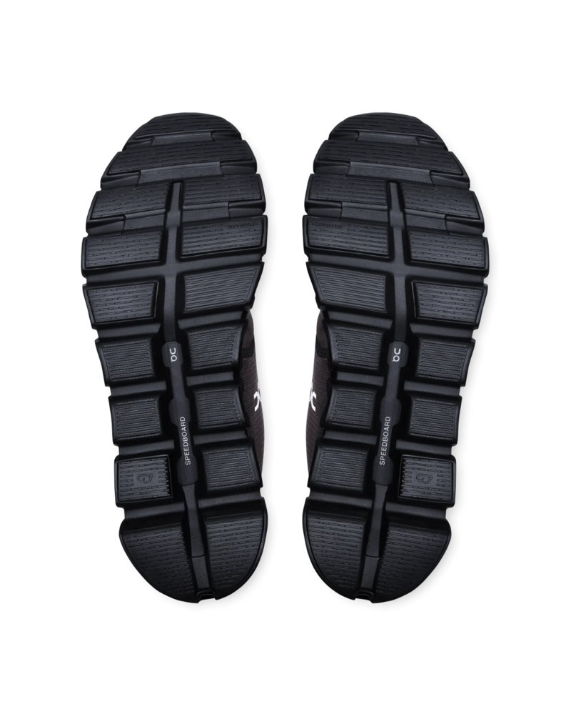 On Mens Cloud 6 Waterproof Shoes in Thorn / Black-3