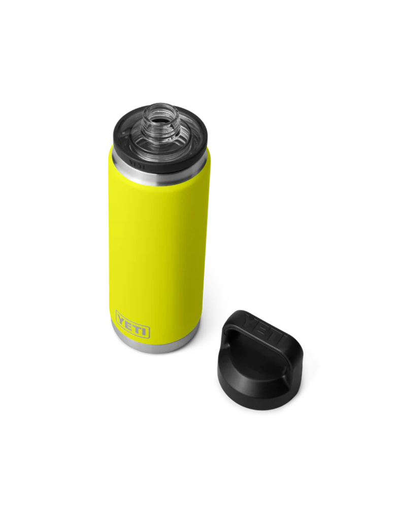 Yeti Rambler 26oz Straw Bottle in Firefly Yellow-1
