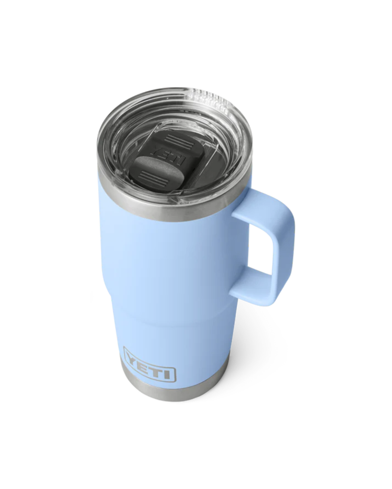 Yeti Rambler Travel Mug 20oz in Big Sky Blue-1