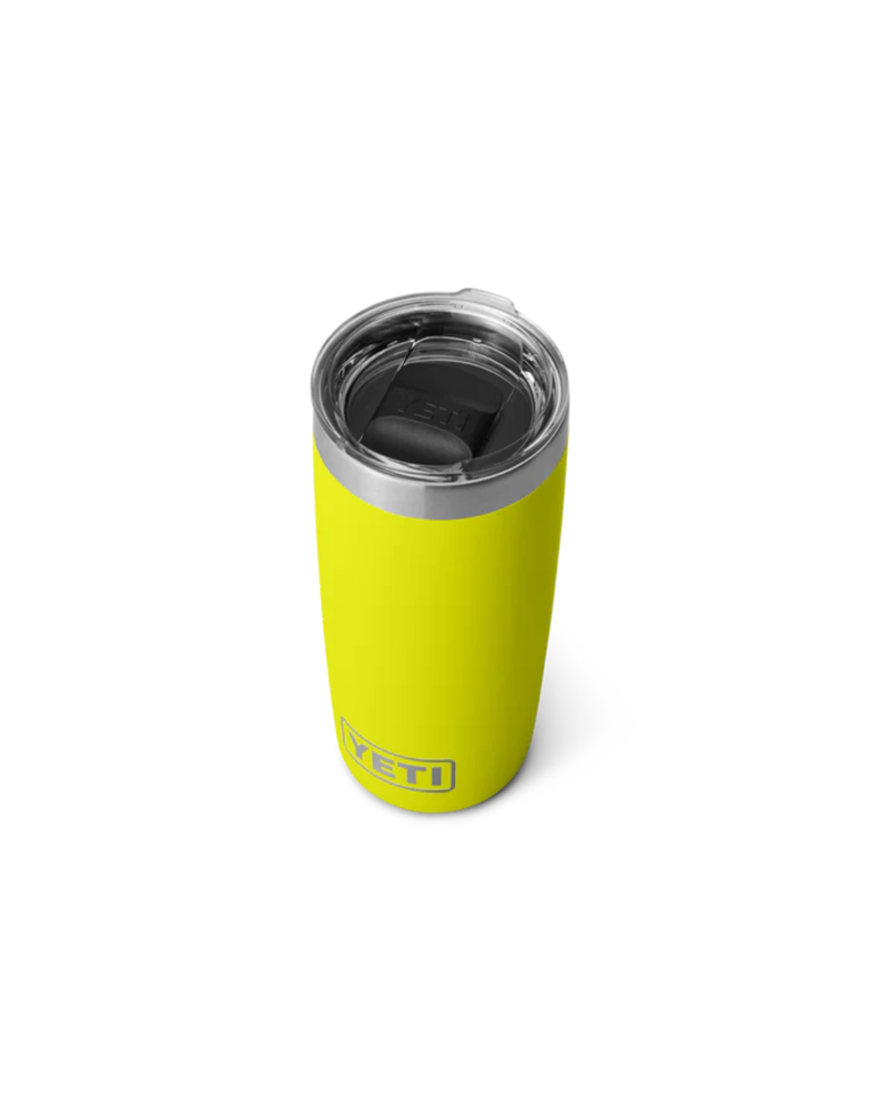 Yeti Rambler Tumbler MS 10 oz in Firefly Yellow-1