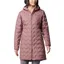 Columbia Womens Delta Ridge II Long Down Jacket in Fig