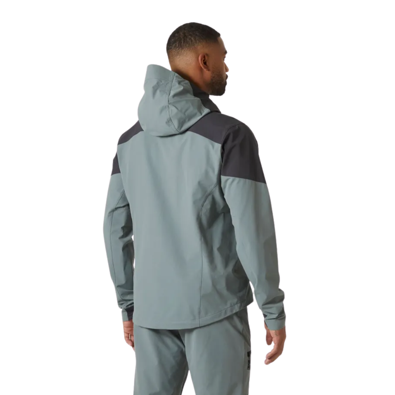 Helly Hansen Mens Blaze Softshell Hood in Grey Cactus-1