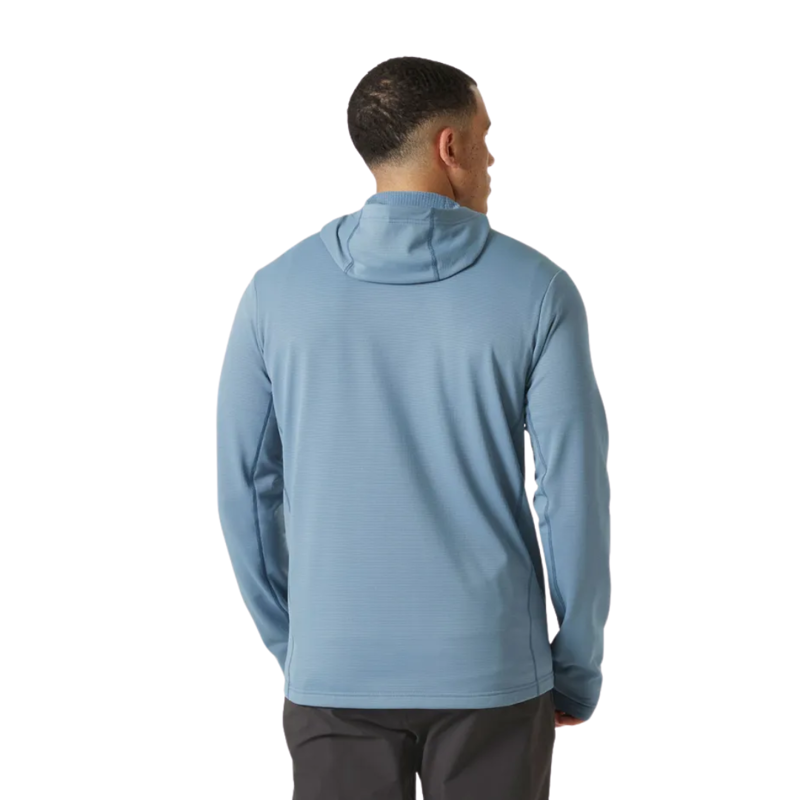 Helly Hansen Mens Versalite Hooded Fleece Jacket in Washed Navy-1