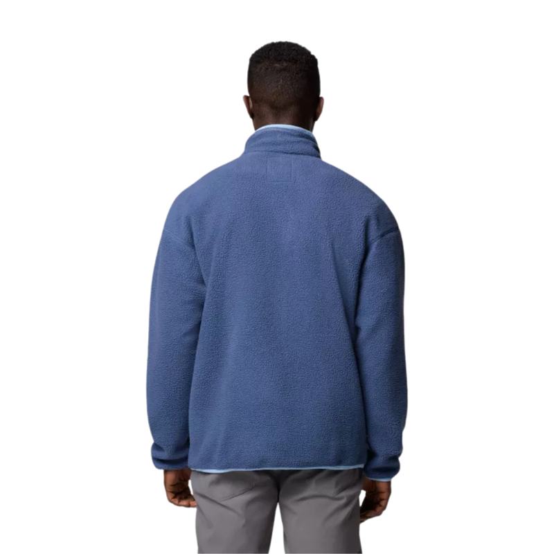 Columbia Men's Helvetia II Half Snap Fleece in Dark Mountain-1