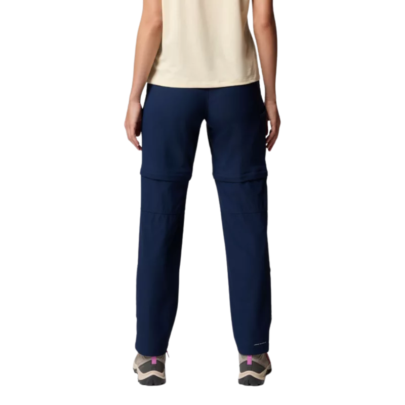 Columbia Womens Leslie Falls Convertible Pant Regular Length in Collegiate Navy-1