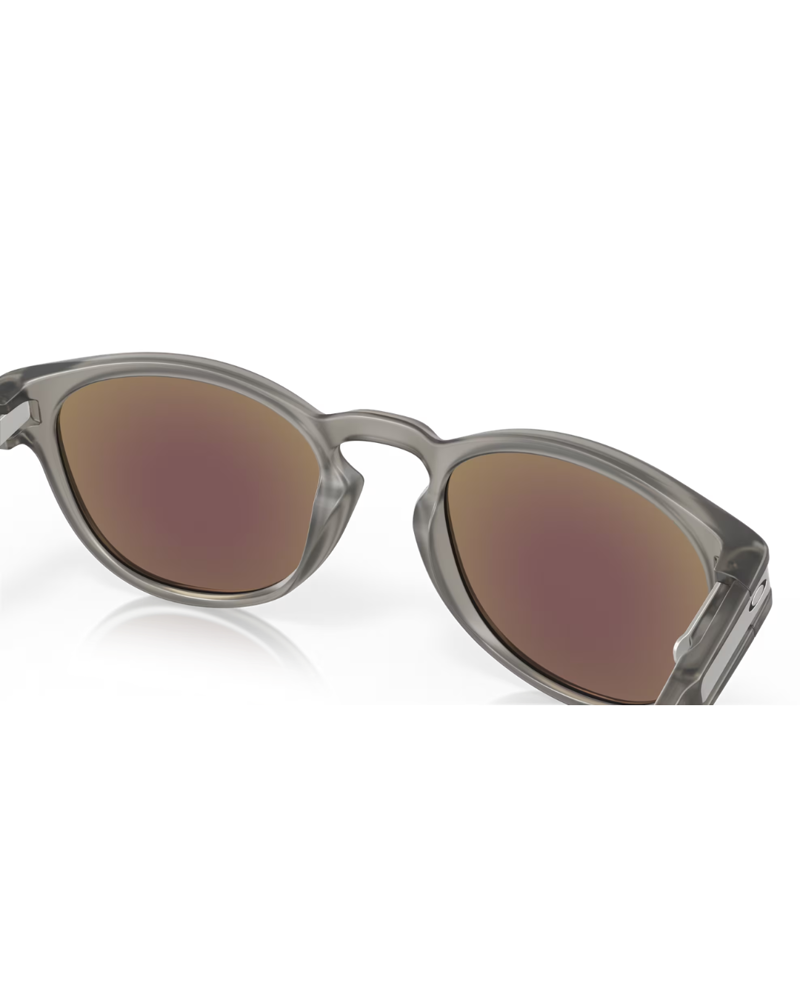 Oakley Latch in Matte Grey Ink with Prizm Sapphire Iridium Polarized Lens-3