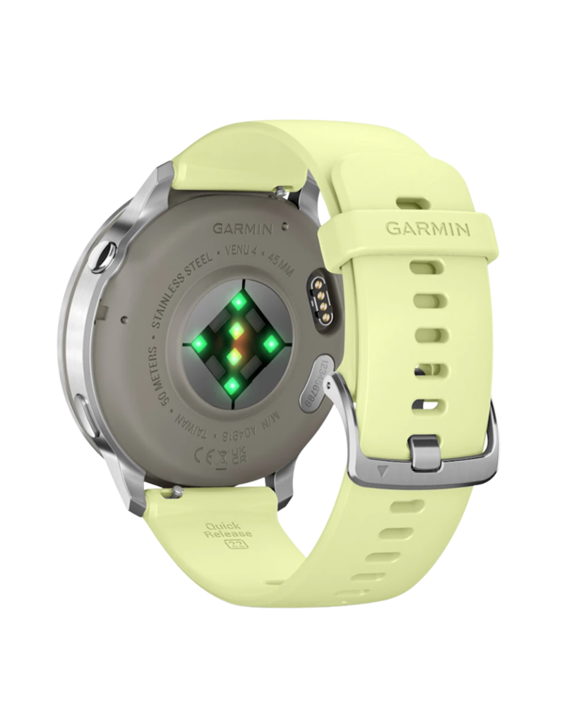 Garmin Venu 4 45mm in Silver / Citron-2