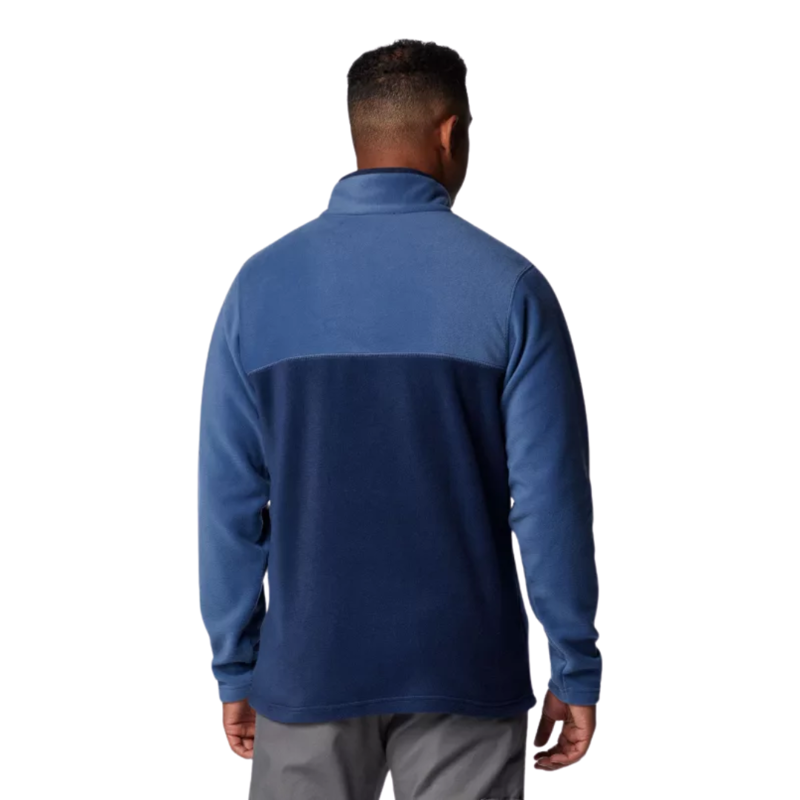 Columbia Mens Steens Mountain Half Snap II Fleece in Collegiate Navy / Dark Mountain-1