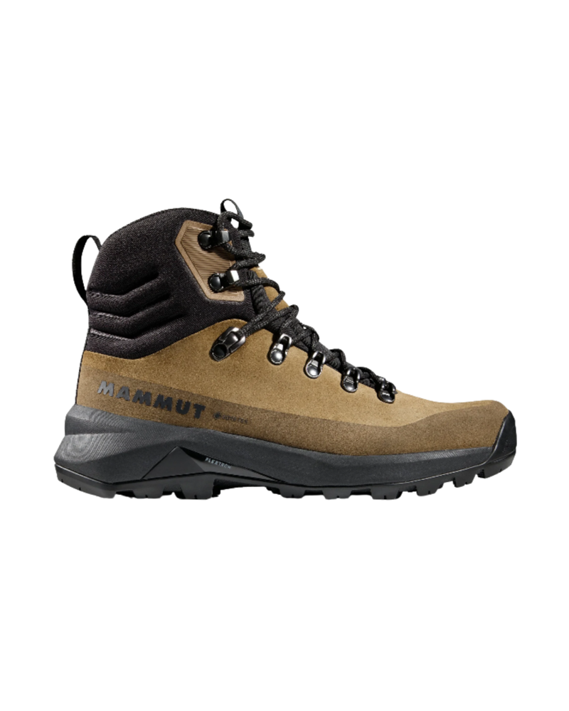 Mammut Womens Ducan III High Leather GTX in Dark Sand / Black