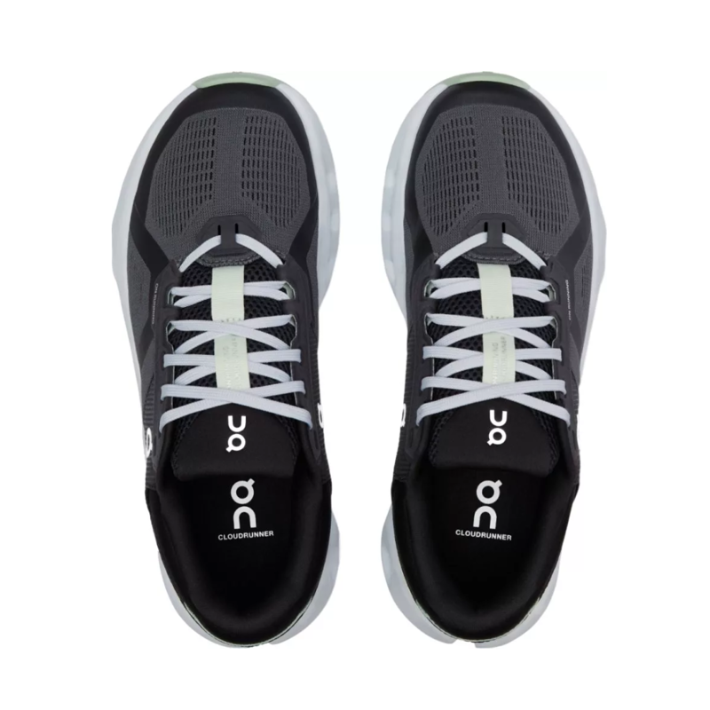 On Womens Cloudrunner 2 in Shadow / Lima-1