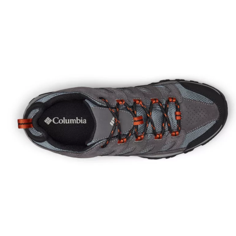 Columbia Mens Crestwood Waterproof in Graphite / Dark Adobe-1