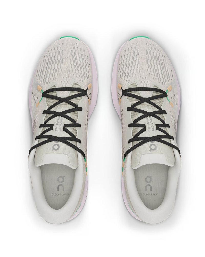 On Womens Cloudsurfer 2 in Pearl / Orchid-1
