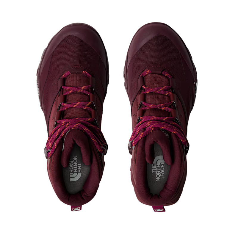 The North Face Womens Offtrail Hike Mid Gore-Tex in Sumac / Alpine Plum-1
