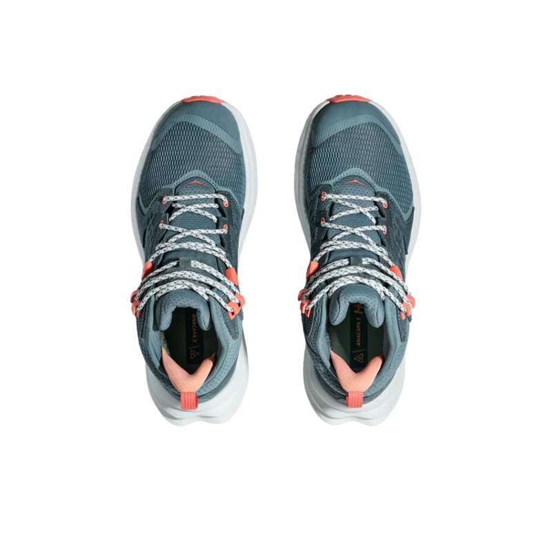 Hoka Womens Anacapa 2 Mid GTX in Mountain Fog / Droplet-1