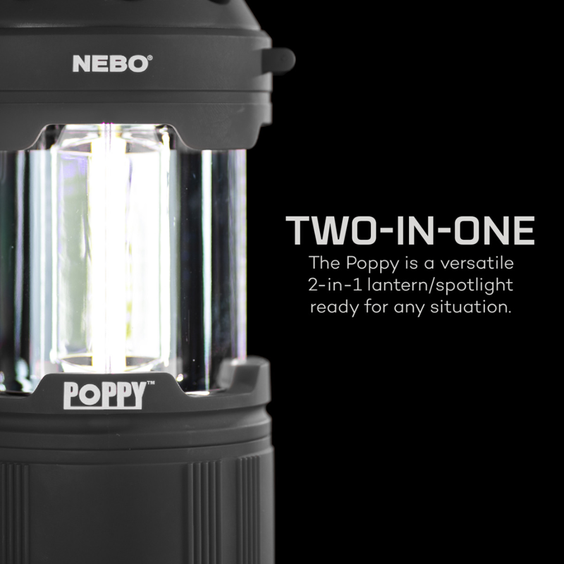 Nebo Poppy Lantern in Black-3