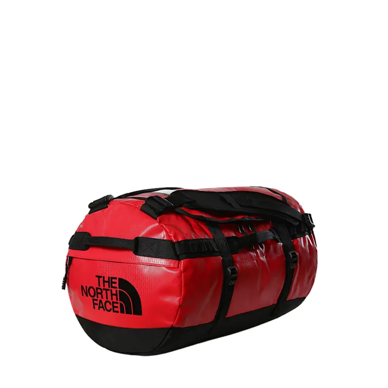 The North Face Base Camp Duffel Small in TNF Red / TNF Black / NPF