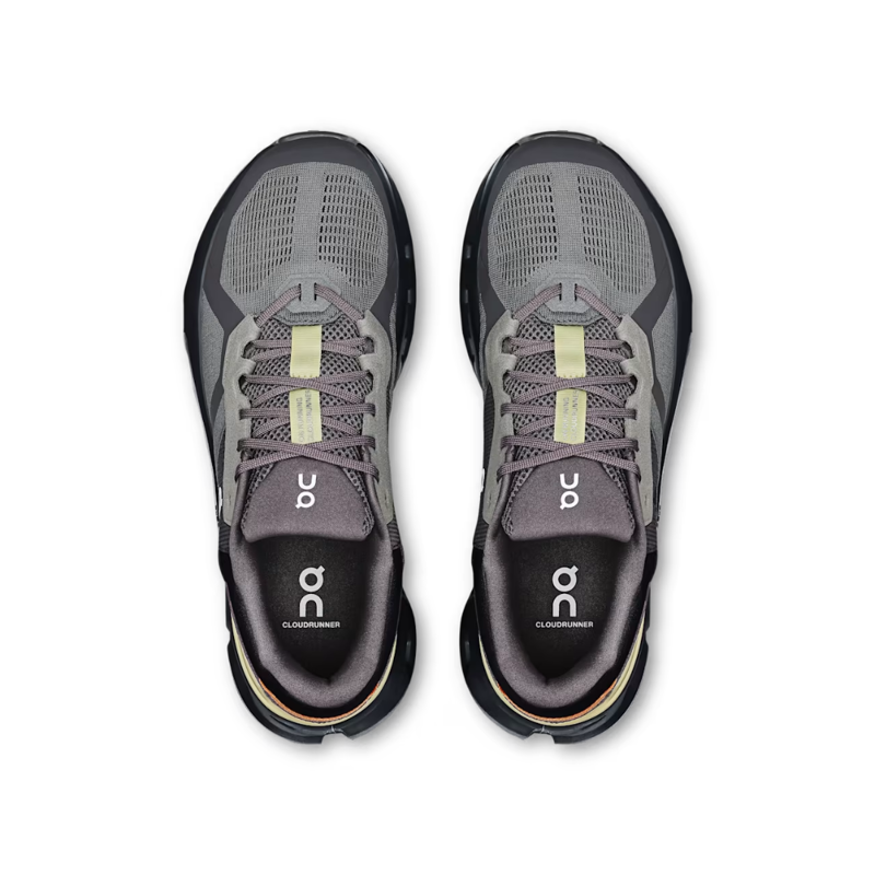 On Mens Cloudrunner 2 in Rock / Tangerine-1