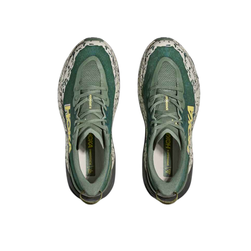 Hoka Mens Speedgoat 6 in Fern / Asphalt Grey-1