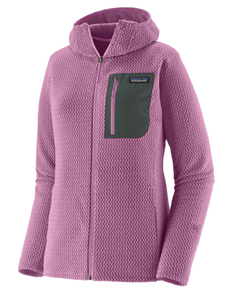 Patagonia Women's R1 Air Full Zip Hoody in Brisk Purple