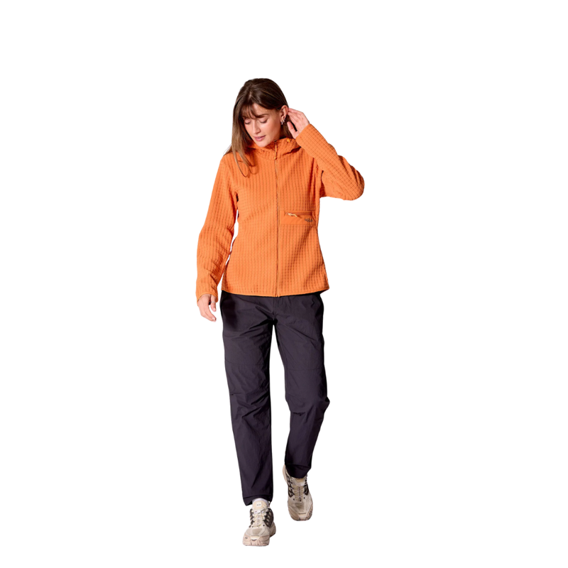 Rab Womens Ramshaw Hoody in Dark Melba-1